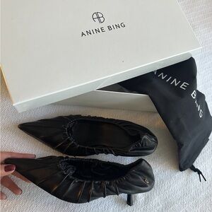 Anine Bing Black Women's Shoes